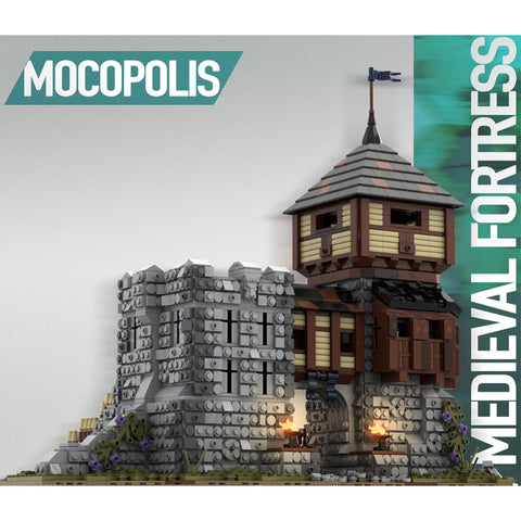 MOC-76512 MOC Medieval Fortress | lesdiy.com