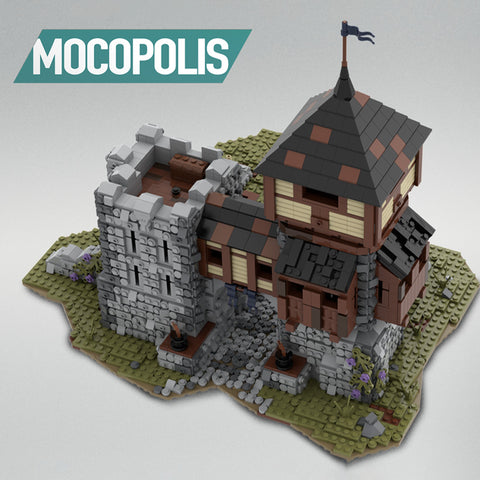 MOC-76512 MOC Medieval Fortress | lesdiy.com