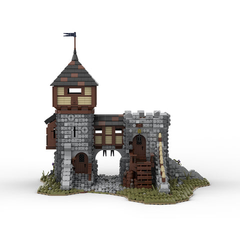 MOC-76512 MOC Medieval Fortress | lesdiy.com