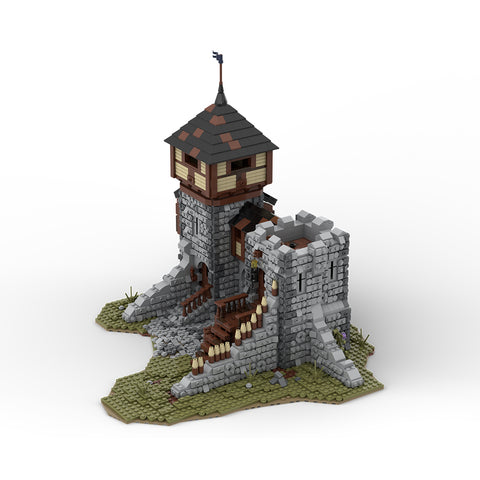 MOC-76512 MOC Medieval Fortress | lesdiy.com