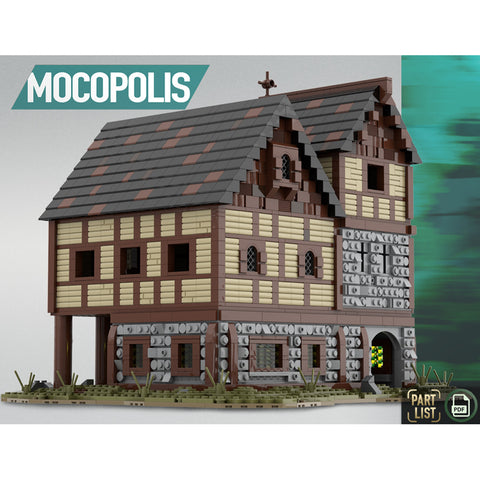 MOC-76694 Medieval  House | lesdiy.com