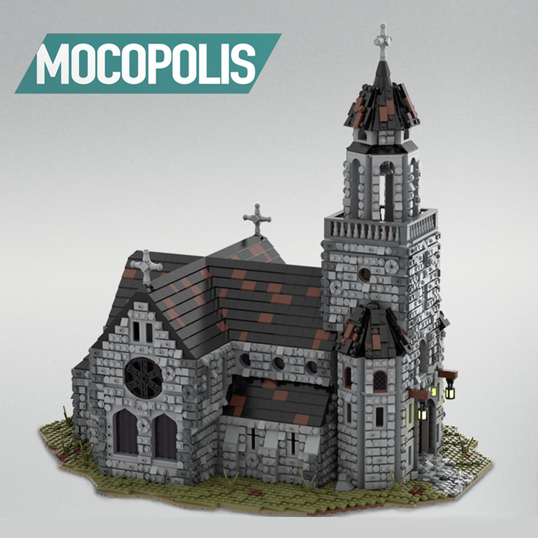 MOC-76813 MOC Medieval Cathedral | lesdiy.com