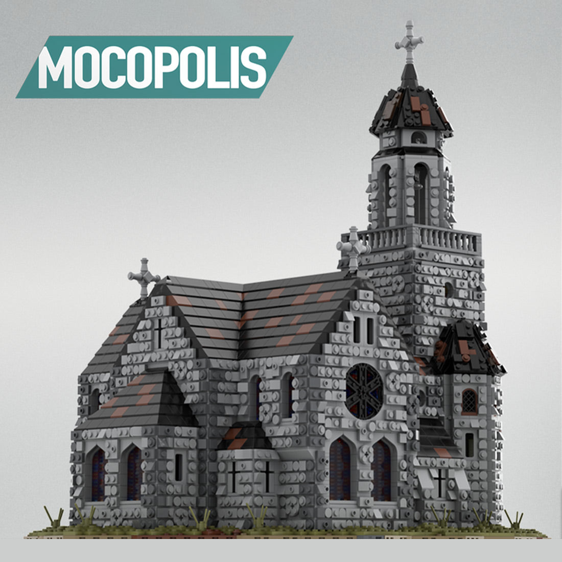 MOC-76813 MOC Medieval Cathedral | lesdiy.com