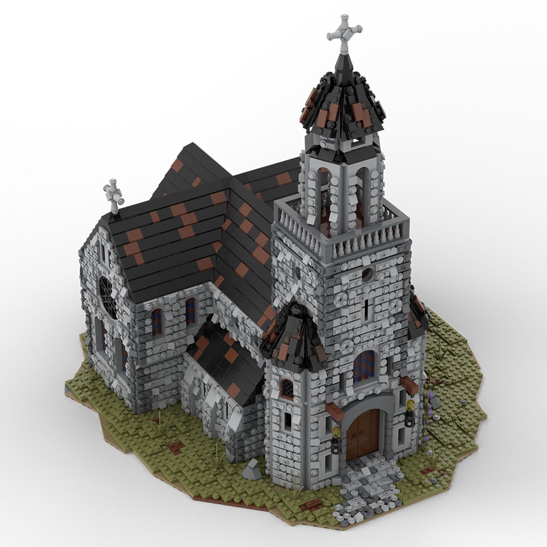 MOC-76813 MOC Medieval Cathedral | lesdiy.com