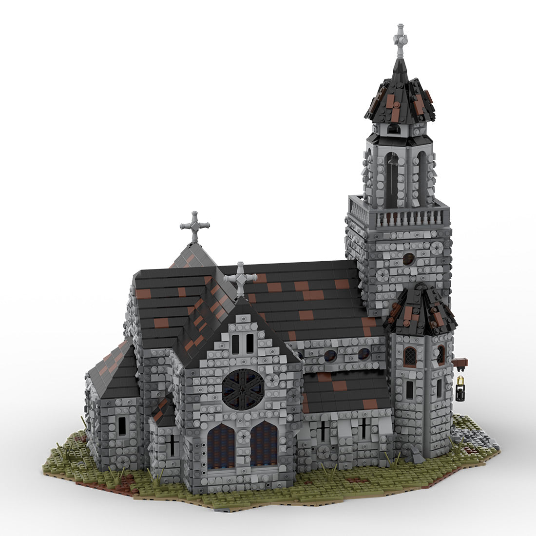 MOC-76813 MOC Medieval Cathedral | lesdiy.com