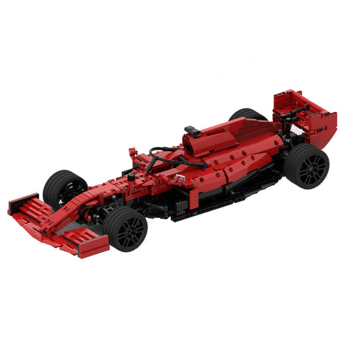 MOC-87525 Ferrari F1 SF21 (8386 Base) 1:10 Scale | LesDiy.com