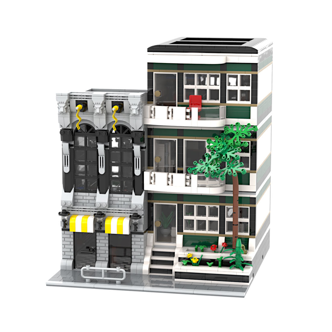 MOC-88864 Bar & Residential House | lesiy.com