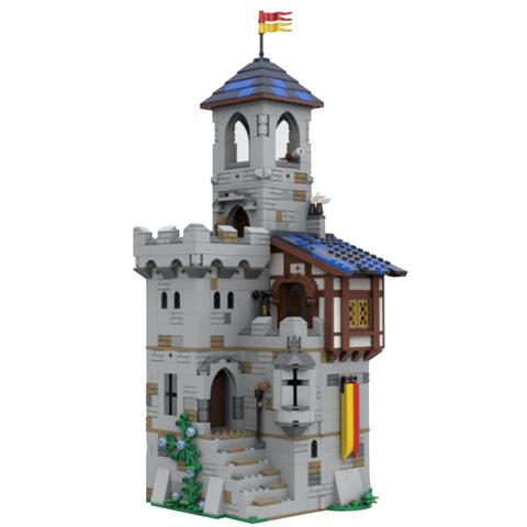 MOC-92106 Modular Castle's Keep | lesdiy.com