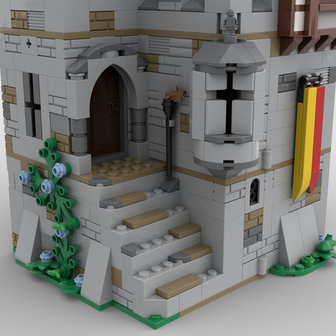 MOC-92106 Modular Castle's Keep | lesdiy.com