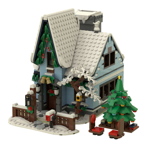 MOC-92758 Winter Cabin | LesDiy