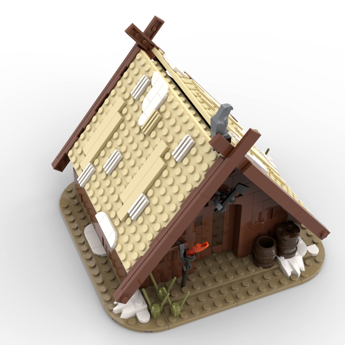 MOC-93063 The Viking's House | LesDiy