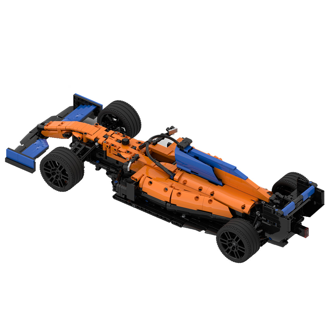 MOC-95766 McLaren F1 MCL35M (8386 Base) 1:10 Scale | LesDiy.com