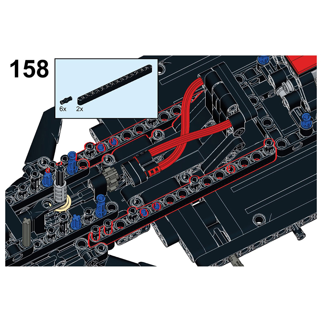 MOC-95766 McLaren F1 MCL35M (8386 Base) 1:10 Scale | LesDiy.com