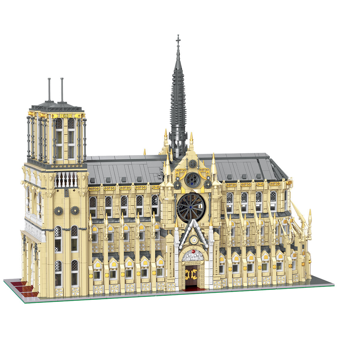 Notre-Dame Cathedral Assembly Toy Building | lesdiy.com