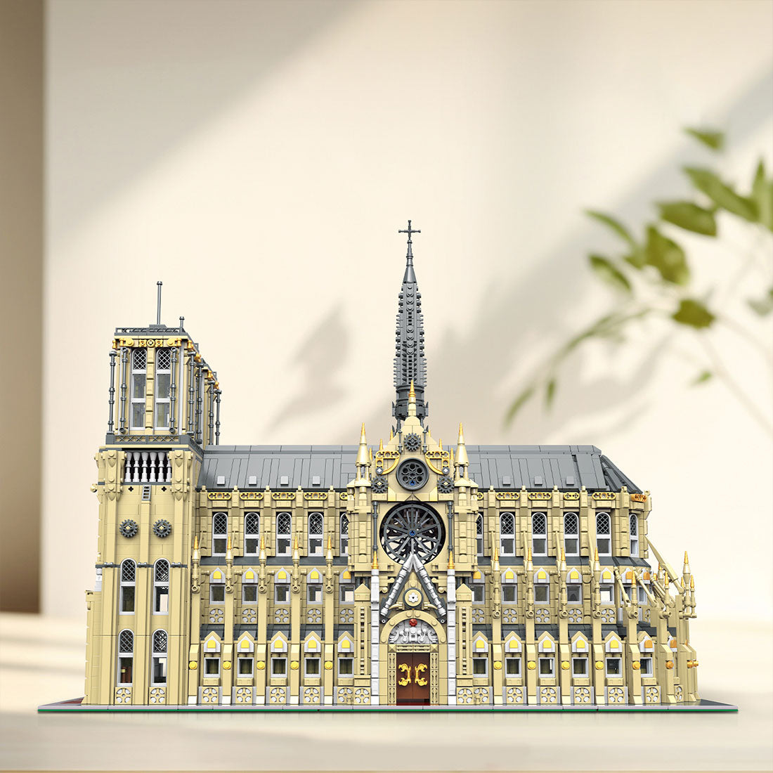 Notre-Dame Cathedral Assembly Toy Building | lesdiy.com