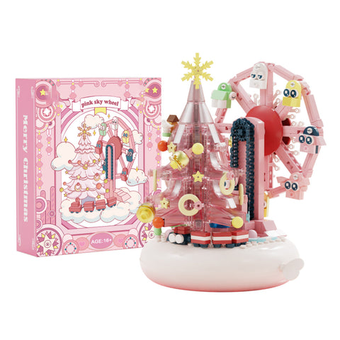 Christmas Ferris Wheel Spinning Music Box