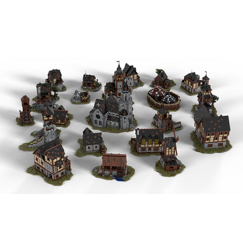 MOC-115645 Medieval Village