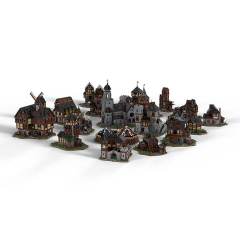 MOC-115645 Medieval Village