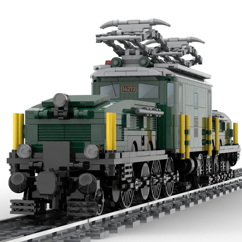 MOC-124952 Swiss Locomotive Crocodile - Green