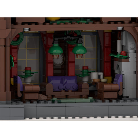 MOC-132309 Christmas Winter Cottage