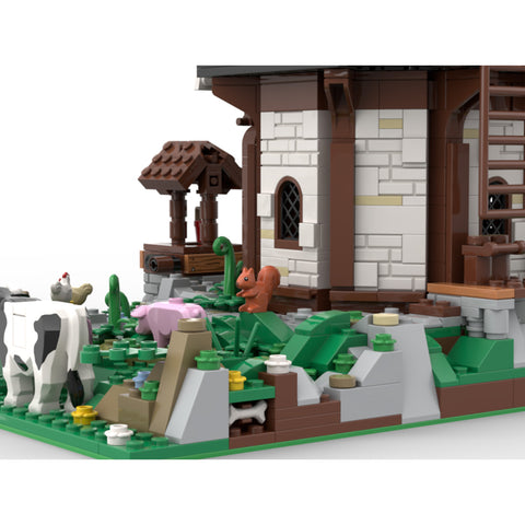 MOC-129456 Medieval Town Windmill