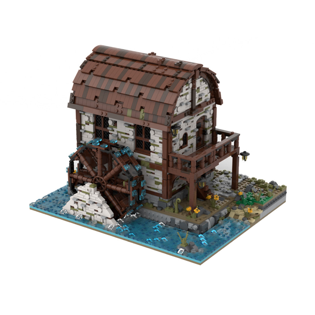 MOC-169846 Medieval Watermill