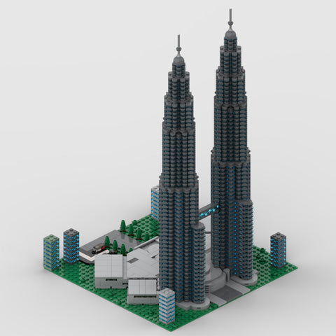 World Famous Architecture Twin Towers
