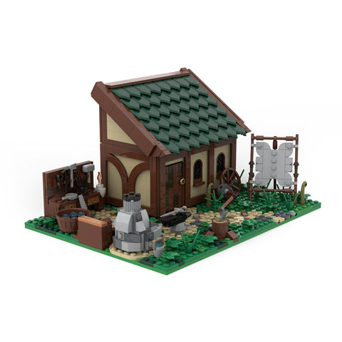 MOC-150325 Medieval Blacksmith Shop