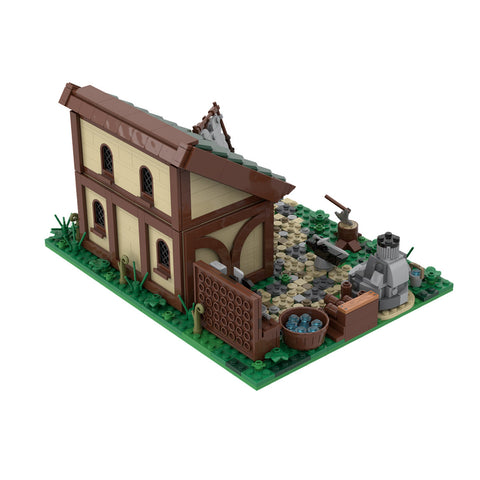 MOC-150325 Medieval Blacksmith Shop