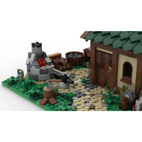 MOC-150325 Medieval Blacksmith Shop