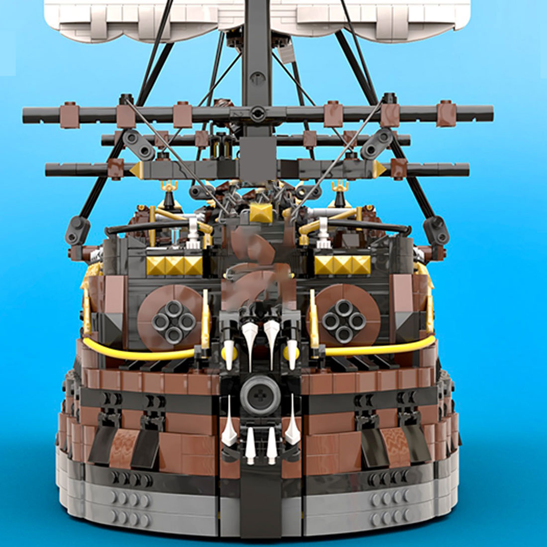 LEGO MOC Pirates Battleship by hahaman_in_the_dark