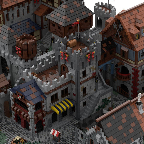 MOC - 100133 Medieval Royal Village - LesDiy