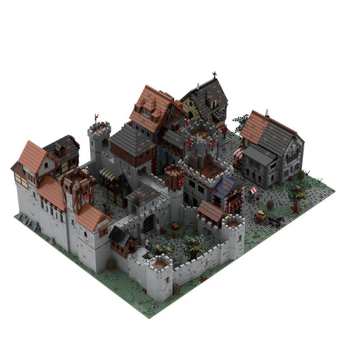 MOC - 100133 Medieval Royal Village - LesDiy