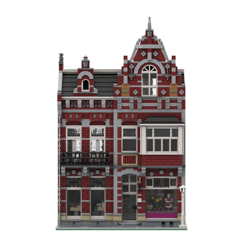 MOC - 100704 Dutch Pastry Shop Modular Building - LesDiy