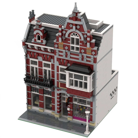 MOC - 100704 Dutch Pastry Shop Modular Building - LesDiy