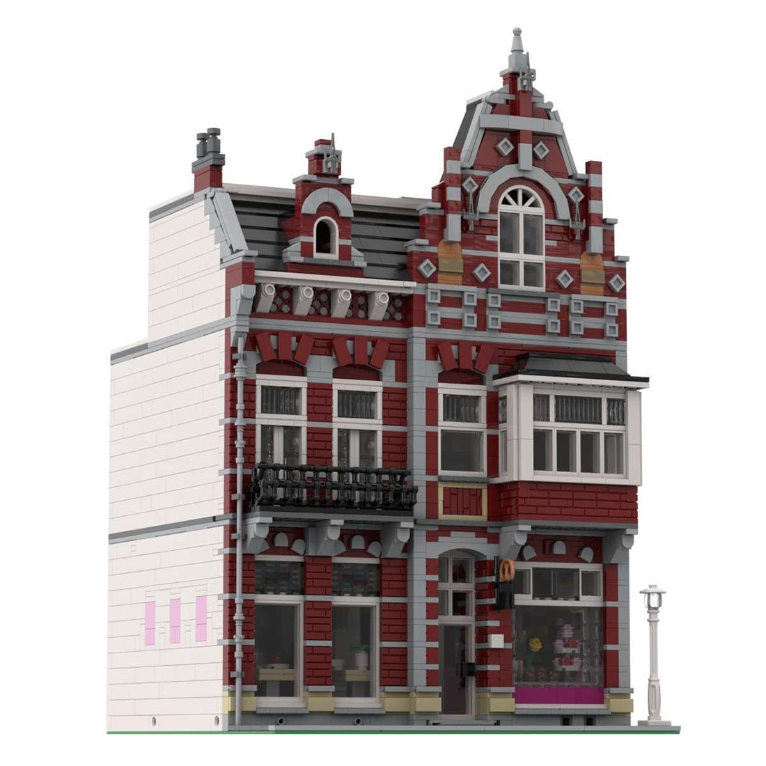 MOC - 100704 Dutch Pastry Shop Modular Building - LesDiy