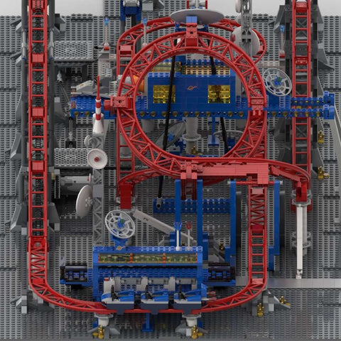 MOC - 104035 Circular Roller Coaster(Dynamic) - LesDiy