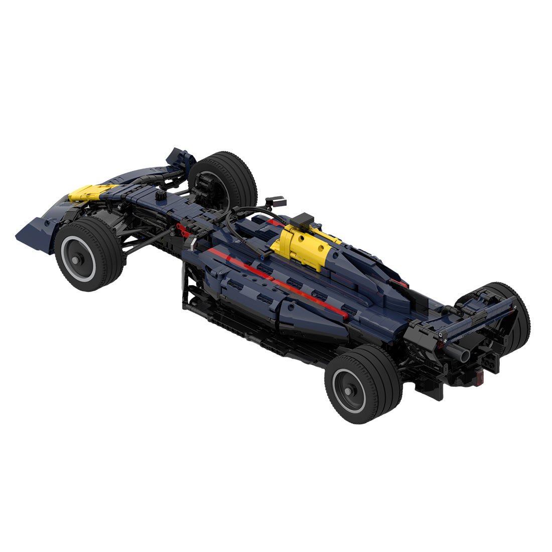 MOC - 104269 1/8 Red Bull F1 RB18 - LesDiy