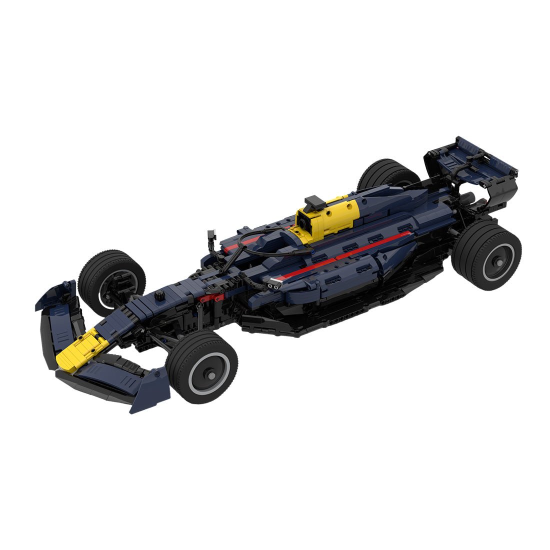 MOC - 104269 1/8 Red Bull F1 RB18 - LesDiy