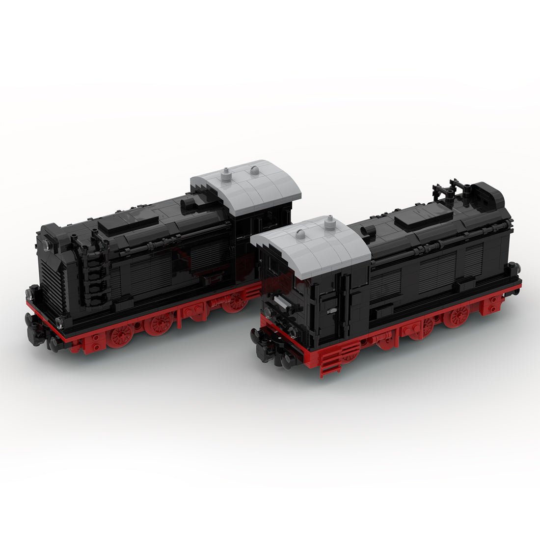 MOC - 104359 DR - Baureihe Class V36 Steam Locomotive - LesDiy