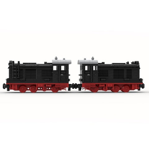 MOC - 104359 DR - Baureihe Class V36 Steam Locomotive - LesDiy