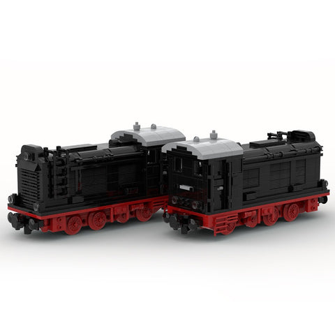 MOC - 104359 DR - Baureihe Class V36 Steam Locomotive - LesDiy