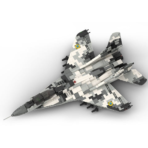 MOC - 106680 Mig - 29 "The Ghost of Kyiv" - LesDiy