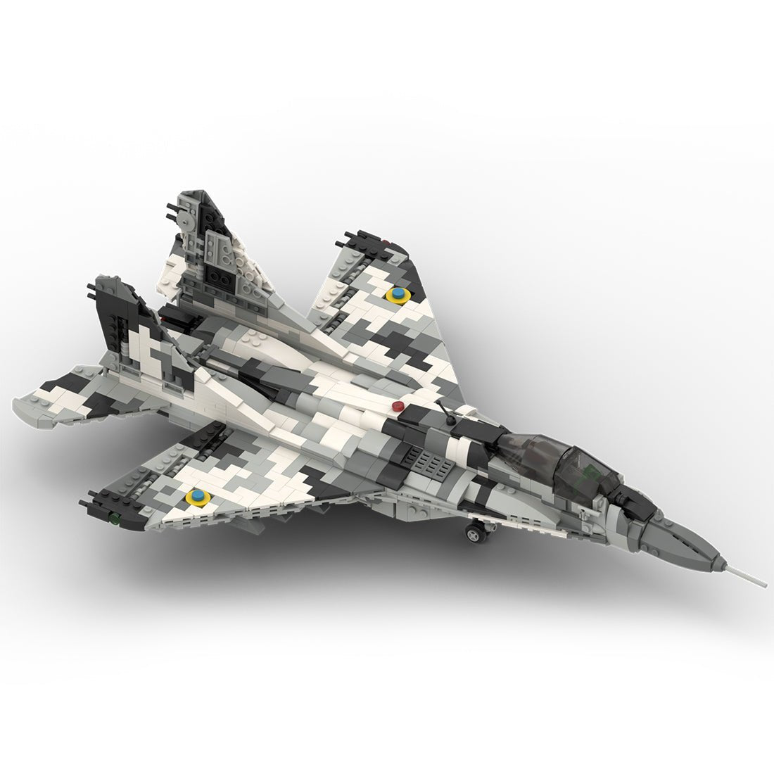 MOC - 106680 Mig - 29 "The Ghost of Kyiv" - LesDiy