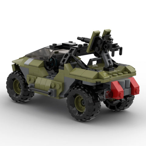 MOC - 107715 M12 Military Carrier Vehicle Model - LesDiy