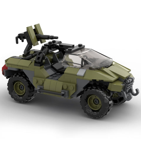 MOC - 107715 M12 Military Carrier Vehicle Model - LesDiy