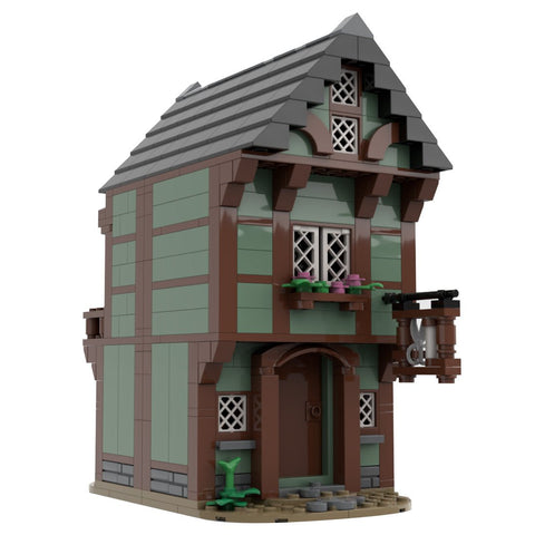 MOC - 109203 Medieval Tailor's House - LesDiy