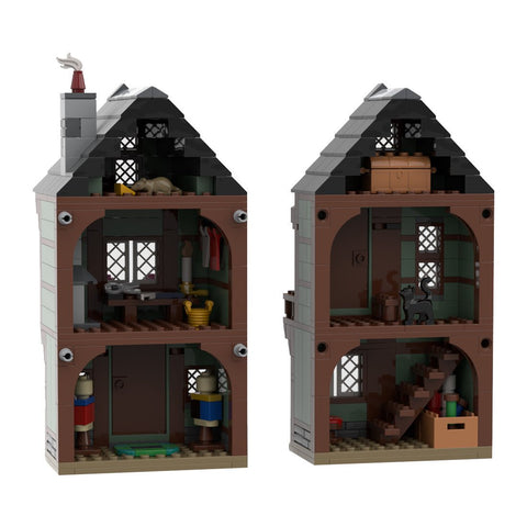 MOC - 109203 Medieval Tailor's House - LesDiy