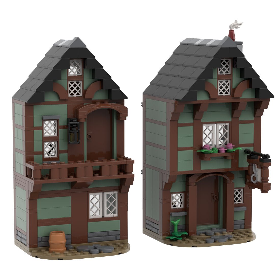 MOC - 109203 Medieval Tailor's House - LesDiy