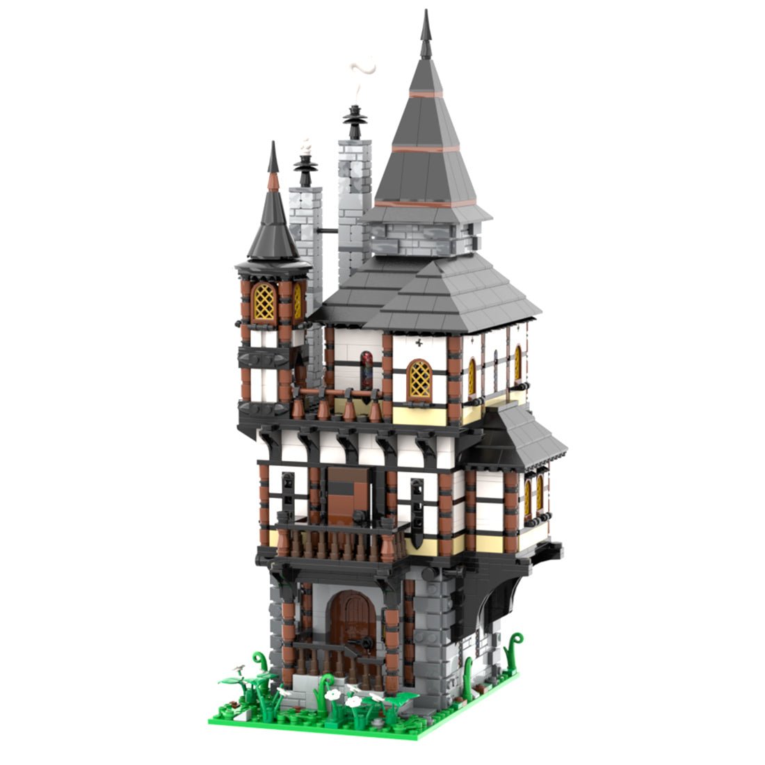 MOC - 109653 Medieval Tower House - LesDiy